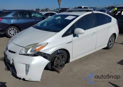 2012 Toyota Prius Three from USA, damaged, VIN JTDKN3DU2C5404689